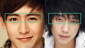 明星大小眼图片